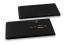 Kuvert med sträng och bricka - 110 x 220 x 25 mm, svart | PIT Packaging.se | Kuvertland