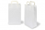 Papperspåsar med platta handtag - vita, 220 x 105 x 360 mm | PIT Packaging.se | Kuvertland