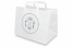 Take away papperspåsar - vitt + snacks | PIT Packaging.se | Kuvertland