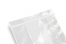 Exempel på förseglingssömmen från impulsförseglarna på en transparent OPP-påse med stadig botten | PIT Packaging.se | Kuvertland