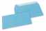 Himmelblåa färgade kuvert av papper - 110 x 220 mm | PIT Packaging.se | Kuvertland