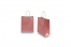 Papperspåsar med snurrade handtag - rosa metallisk, 180 x 80 x 220 mm, 90 gr | PIT Packaging.se | Kuvertland