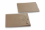 Kuvert med sträng och bricka - 162 x 229 x 25 mm, brunt kraftpapper | PIT Packaging.se | Kuvertland