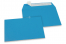 Havsblåa färgade kuvert av papper - 114 x 162 mm | PIT Packaging.se | Kuvertland