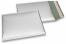 Eko bubbelpåsar i matta,  metalliska färger - silverfärgad 180 x 250 mm | PIT Packaging.se | Kuvertland