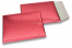 Eko bubbelpåsar i metalliska färger - röd 180 x 250 mm | PIT Packaging.se | Kuvertland
