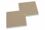 Bruna kuvert i återvunnet papper - 140 x 140 mm | PIT Packaging.se | Kuvertland