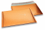 Eko bubbelpåsar i metalliska färger - orange 235 x 325 mm | PIT Packaging.se | Kuvertland