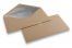 Fodrade kuvert i kraftpapper - 110 x 220 mm (EA 5/6) Silver | PIT Packaging.se | Kuvertland