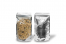 Ståpåsar metalliska transparenta - silverfärgad metallisk, 130 x 225 x 70 mm - 500 ml | PIT Packaging.se | Kuvertland