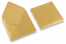 Guldfärgade kuvert till gratulationskort 150 x 150 mm | PIT Packaging.se | Kuvertland