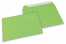Äppelgröna färgade kuvert av papper - 162 x 229 mm | PIT Packaging.se | Kuvertland