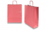 Papperspåsar med snurrade handtag - sammetsröd, 320 x 120 x 410 mm, 100 gr | PIT Packaging.se | Kuvertland