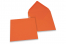 Färgade kuvert till gratulationskort - orangea, 155 x 155 mm | PIT Packaging.se | Kuvertland