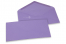 Färgade kuvert till gratulationskort - lila, 110 x 220 mm | PIT Packaging.se | Kuvertland