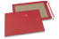 Färgade skivstödda kuvert - röda, 229 x 324 mm | PIT Packaging.se | Kuvertland