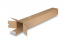 QuattroStar fyrkantiga papprör med förseglingsremsa - 715 x 105 x 105 mm | PIT Packaging.se | Kuvertland