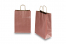 Papperspåsar med snurrade handtag - röd metallisk, 260 x 120 x 350 mm, 90 gr | PIT Packaging.se | Kuvertland