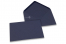 Färgade kuvert till gratulationskort - mörkblåa, 125 x 175 mm | PIT Packaging.se | Kuvertland