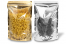 Ståpåsar metalliska transparenta - guldfärgad metallisk, 200 x 300 x 100 mm - 1800 ml | PIT Packaging.se | Kuvertland