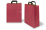 Papperspåsar med platta handtag - röda, 320 x 140 x 420 mm | PIT Packaging.se | Kuvertland