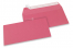 Rosa färgade kuvert av papper - 110 x 220 mm | PIT Packaging.se | Kuvertland