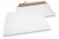 Wellpappkuvert vit - 250 x 410 mm | PIT Packaging.se | Kuvertland