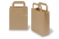 Papperspåsar med platta handtag - bruna, 180 x 80 x 220 mm | PIT Packaging.se | Kuvertland