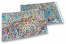 Färgade metalliska foliekuvert silverfärgade holografiska - 162 x 229 mm | PIT Packaging.se | Kuvertland