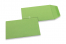 Färgade fickkuvert - Äppelgröna, 65 x 105 mm | PIT Packaging.se | Kuvertland