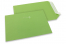 Äppelgröna färgade kuvert av papper - 229 x 324 mm | PIT Packaging.se | Kuvertland