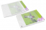 Vita glassinkuvert med förslutningsremsa - vitt glassinpapper på framsidan och vitt kraftpapper på baksidan | PIT Packaging.se | Kuvertland