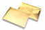 Guldmetalliska glansiga kuvert | PIT Packaging.se | Kuvertland