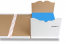 Bokomslag - placera boken i paketet - vit | PIT Packaging.se | Kuvertland