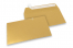 Guld metallisk färgade kuvert av papper - 162 x 229 mm | PIT Packaging.se | Kuvertland
