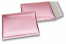 Eko bubbelpåsar i metalliska färger - roséguld 180 x 250 mm | PIT Packaging.se | Kuvertland
