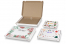 Brevpack med julmotiv - exempel med en logotyp | PIT Packaging.se | Kuvertland