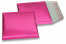 Eko bubbelpåsar i metalliska färger - rosa 165 x 165 mm | PIT Packaging.se | Kuvertland