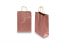 Papperspåsar med snurrade handtag - röd metallisk, 220 x 100 x 310 mm, 90 gr | PIT Packaging.se | Kuvertland