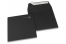 Svarta färgade kuvert av papper - 160 x 160 mm | PIT Packaging.se | Kuvertland