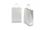 Papperspåsar med snurrade handtag - silverfärgad, 220 x 100 x 310 mm, 90 gr | PIT Packaging.se | Kuvertland