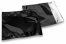 Färgade metalliska foliekuvert svarta - 165 x 165 mm | PIT Packaging.se | Kuvertland