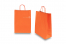 Papperspåsar med snurrade handtag - orange, 260 x 120 x 350 mm, 90 gr | PIT Packaging.se | Kuvertland