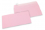 Ljusrosa färgade kuvert av papper - 110 x 220 mm | PIT Packaging.se | Kuvertland
