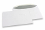 Vita kuvert, 162 x 229 mm (C5), 90 gram, gummerad stängning, vikt vardera ca. 7 g.  | PIT Packaging.se | Kuvertland