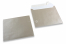 Silverfärgade pärlemor kuvert - 155 x 155 mm | PIT Packaging.se | Kuvertland