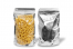 Ståpåsar metalliska transparenta - silverfärgad metallisk, 180 x 290 x 90 mm - 1000 ml | PIT Packaging.se | Kuvertland