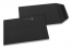 Färgade fickkuvert - Svarta, 85 x 125 mm | PIT Packaging.se | Kuvertland