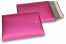 Eko bubbelpåsar i matta, metalliska färger - rosa 180 x 250 mm | PIT Packaging.se | Kuvertland