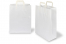 Papperspåsar med platta handtag - vita, 320 x 140 x 420 mm | PIT Packaging.se | Kuvertland